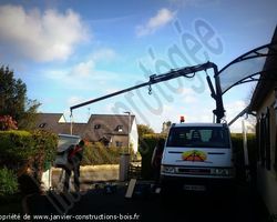 Janvier Constructions Bois - Trégastel - Photos réalisations charpente et ossature bois Janvier Constructions Bois - Trégastel - Photos réalisations charpente et ossature bois