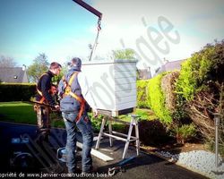 Janvier Constructions Bois - Trégastel - Photos réalisations charpente et ossature bois Janvier Constructions Bois - Trégastel - Photos réalisations charpente et ossature bois