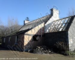 Janvier Constructions Bois - Trégastel - Photos des charpentes Janvier Constructions Bois - Trégastel - Photos des charpentes